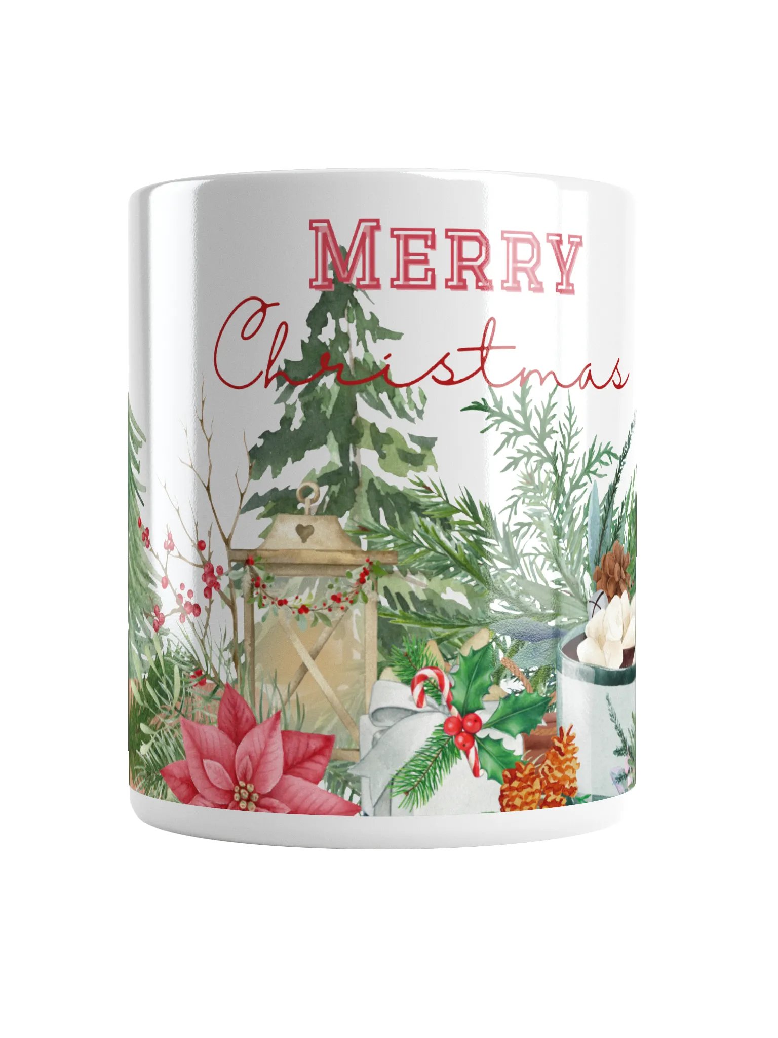 Festive Christmas White Glossy Mug product image (1)