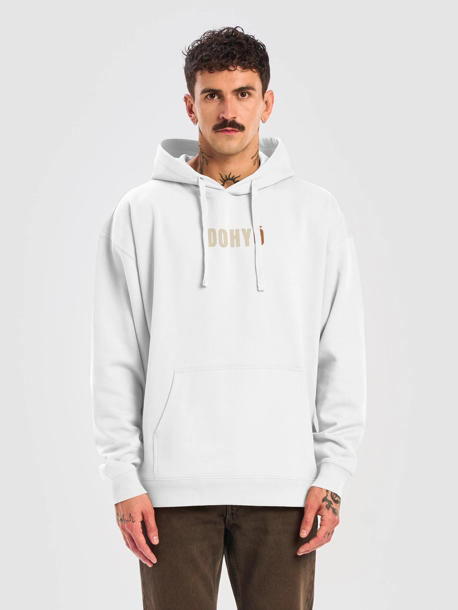 DOHYŌ Hoodie — White product image (5)