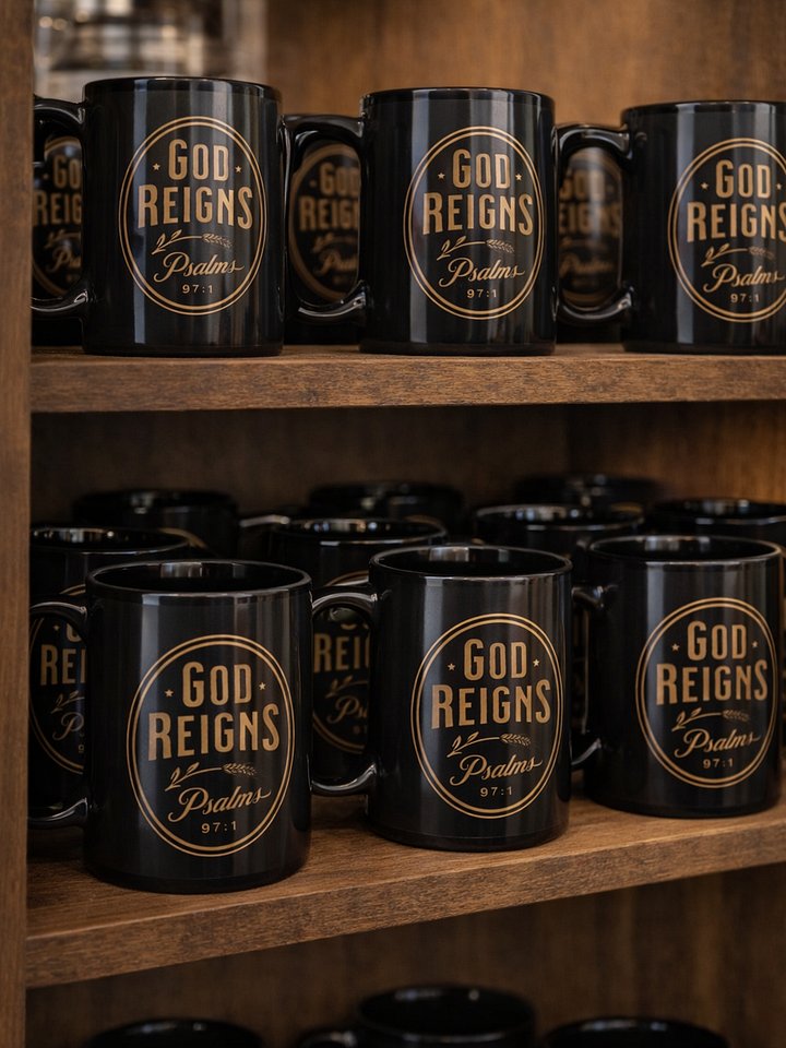 God Reigns Mug product image (2)