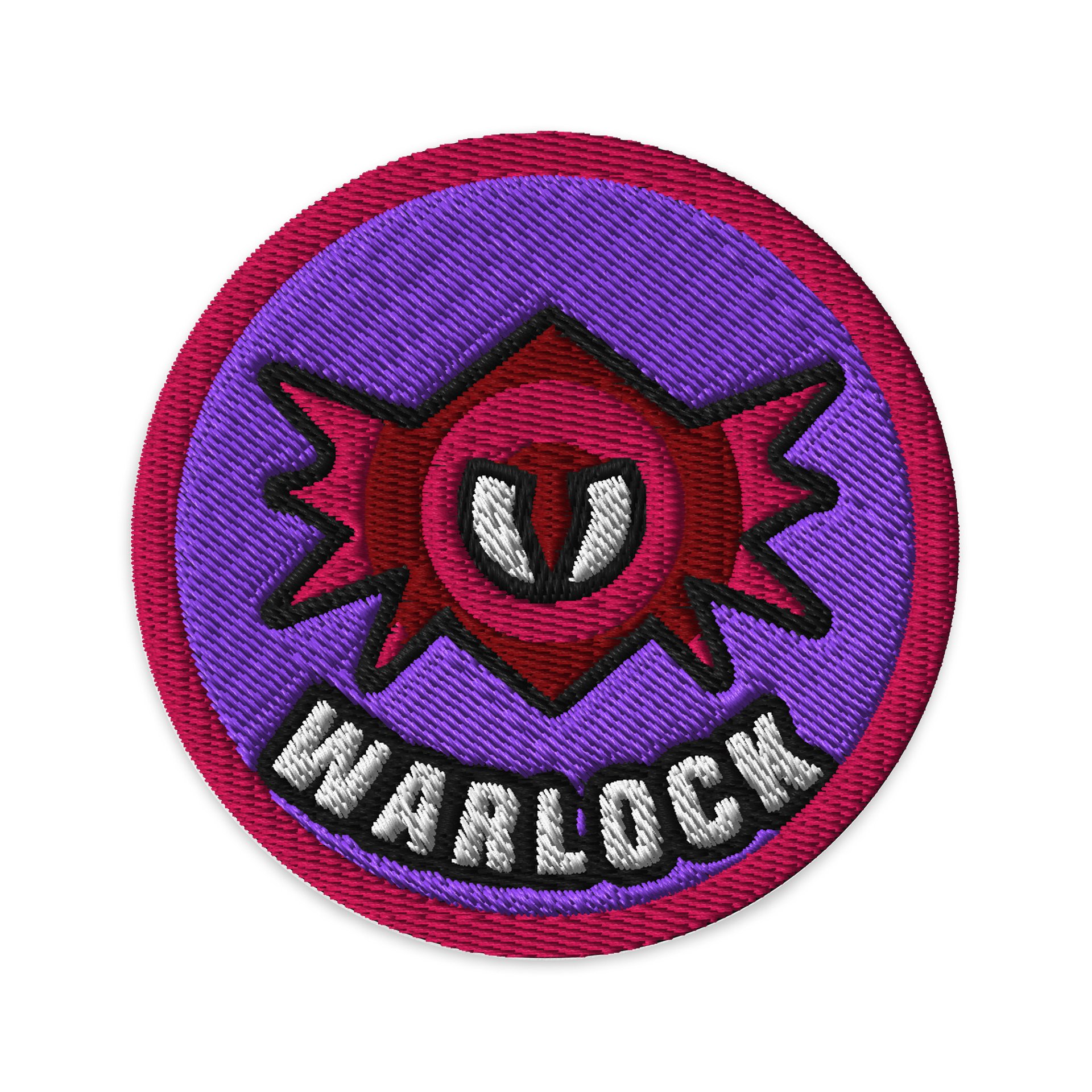 Battle Baubles Warlock Class Embroidered Patch product image (1)