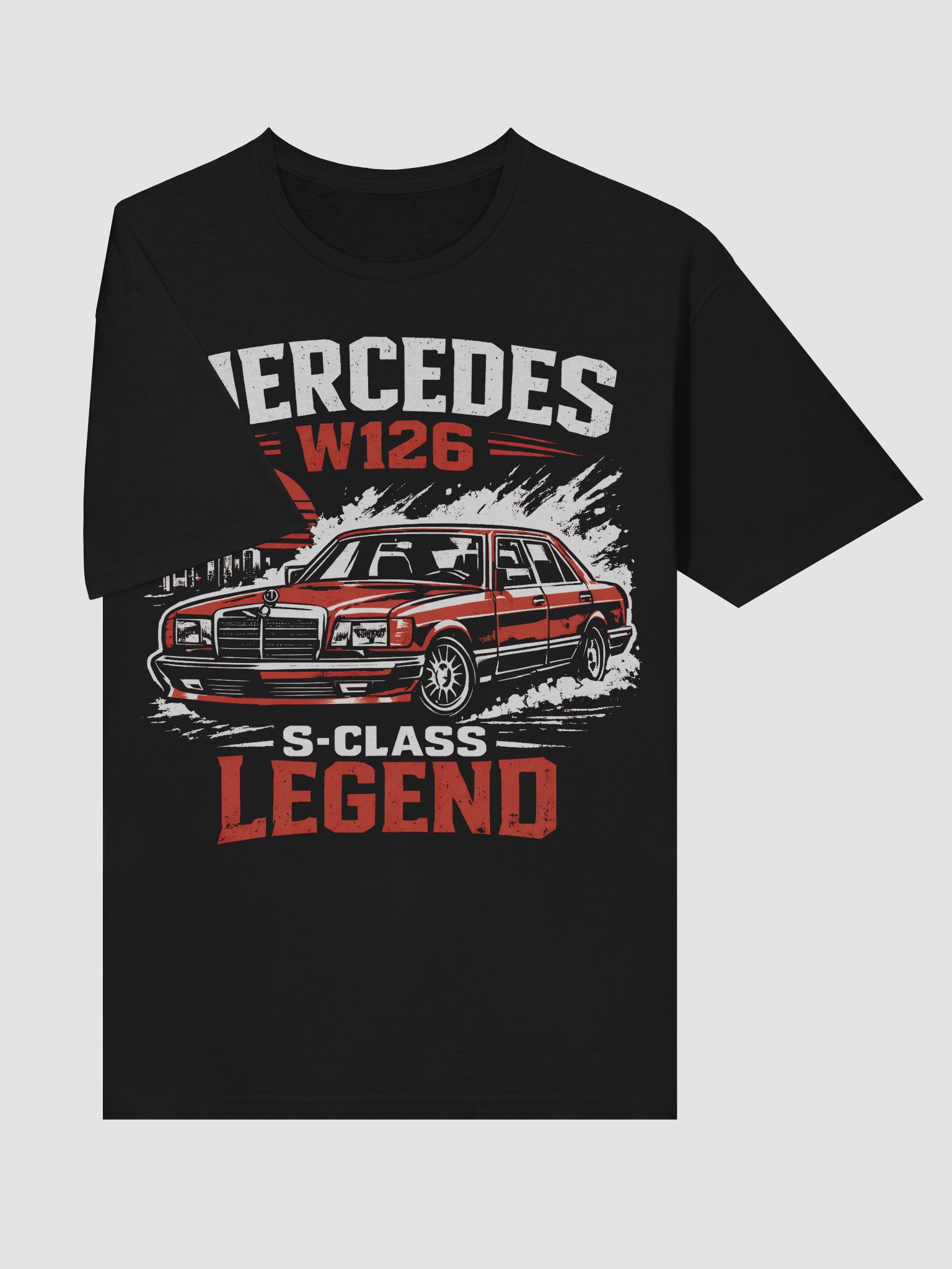 Mercedes W126 - Shirt product image (5)
