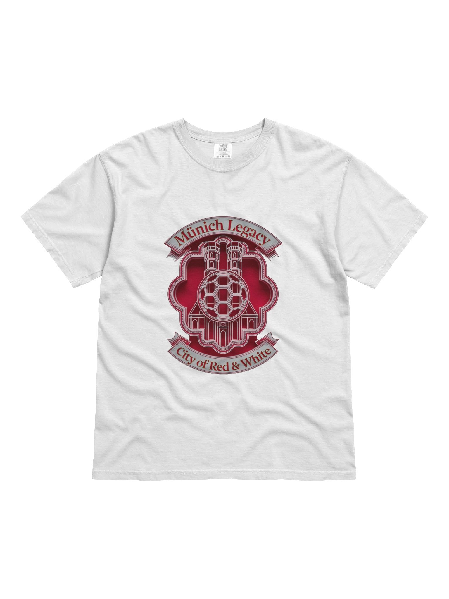 Bayern Red White Spirit T Shirt, German Club Fan Gift product image (2)