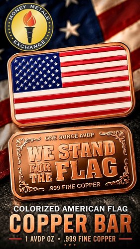 America 250 Copper Bar | Colorized American Flag Bar 🇺🇸

Celebrate America's 250th with the new Colorized American Flag Coppe...