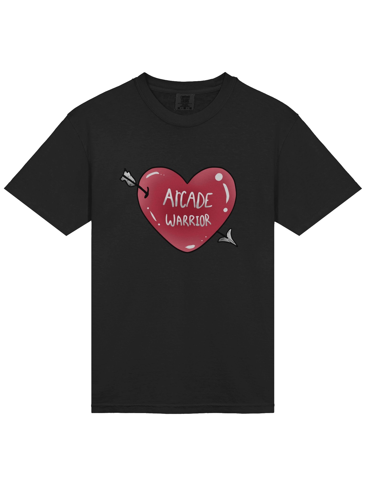 Arcade Warrior Valentine's Heart Shirt product image (23)