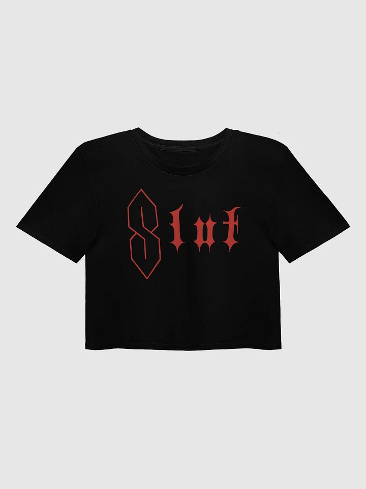 Slut Red Crop Top product image (1)