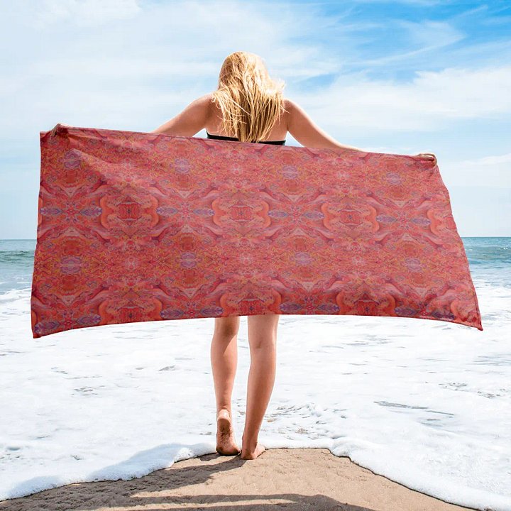 Pink and Blue Towel product image (2)
