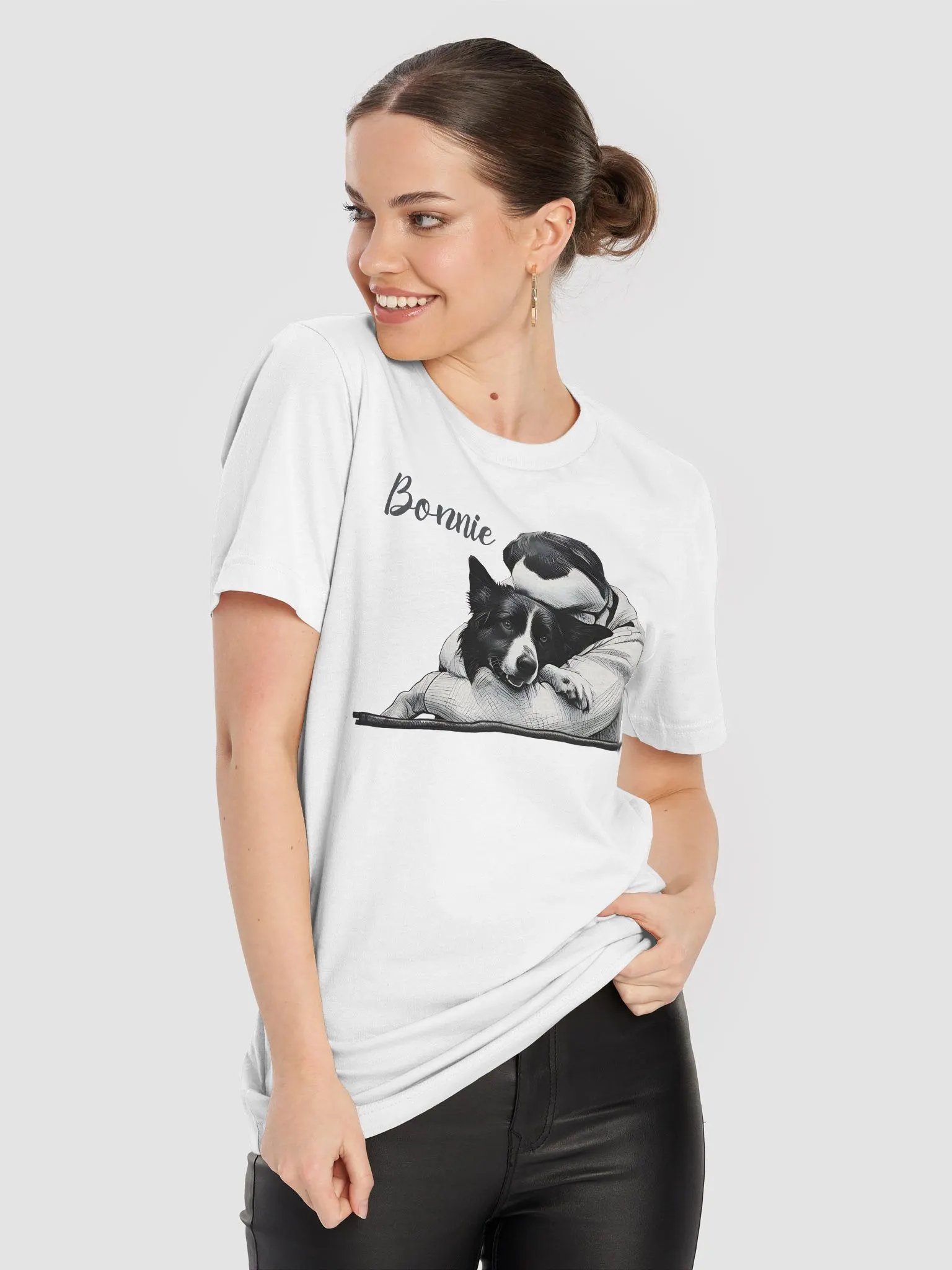 YOUR DOG! / T-SHIRT WITH PERSONALIZED NAME II product image (5)