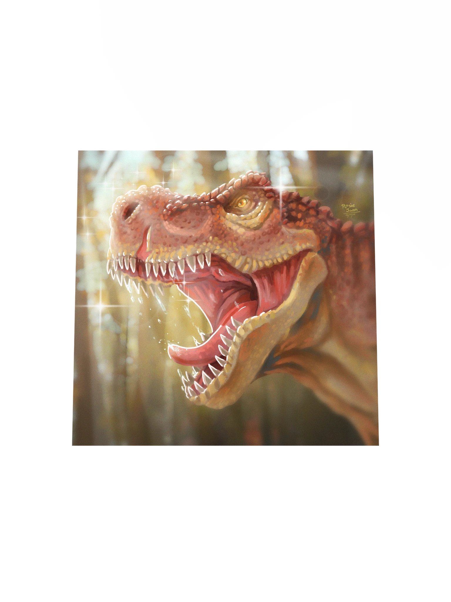 T-Rex Matte Print product image (4)