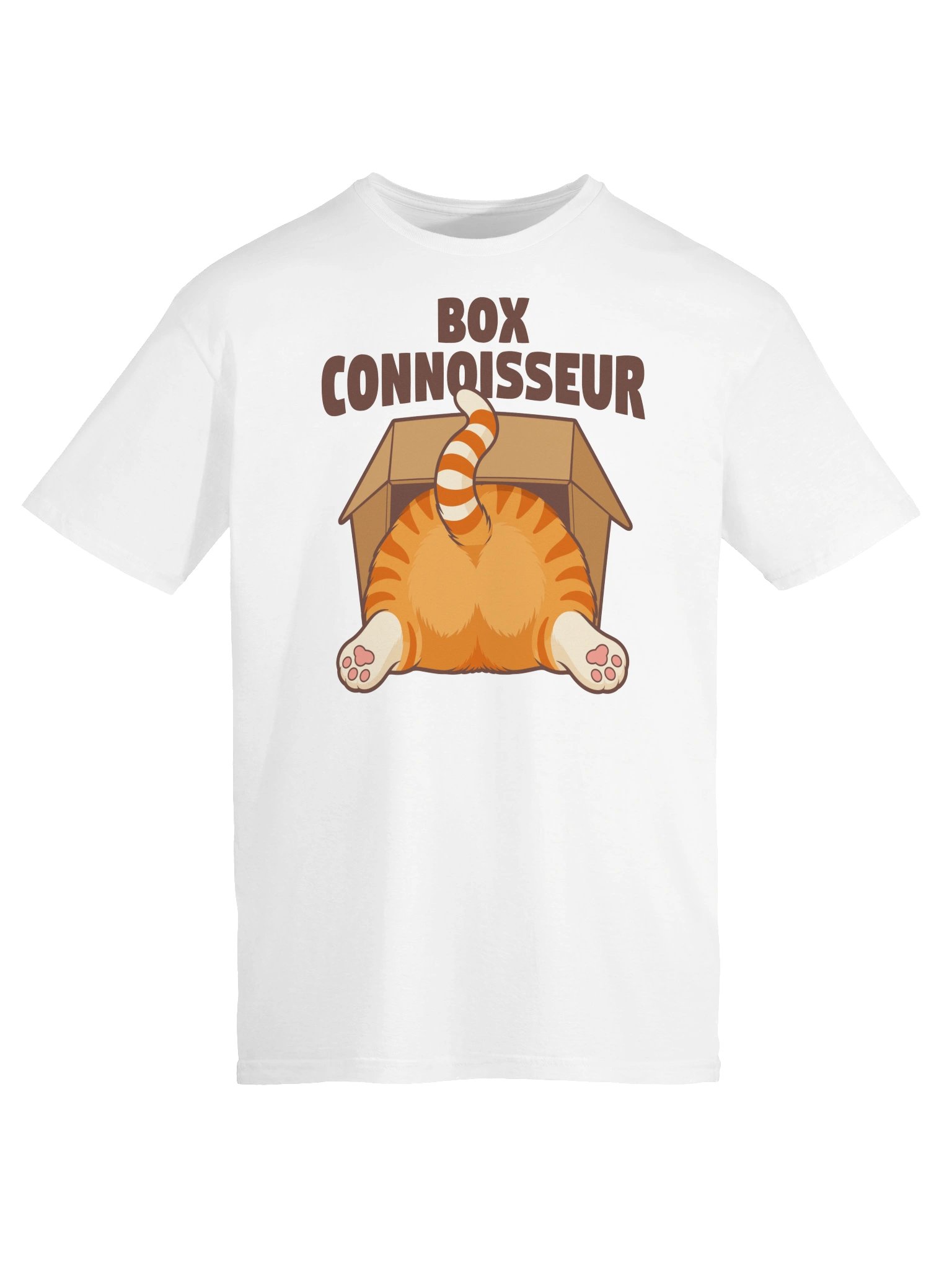 Box Connoisseur Orange Cat Shirt product image (6)