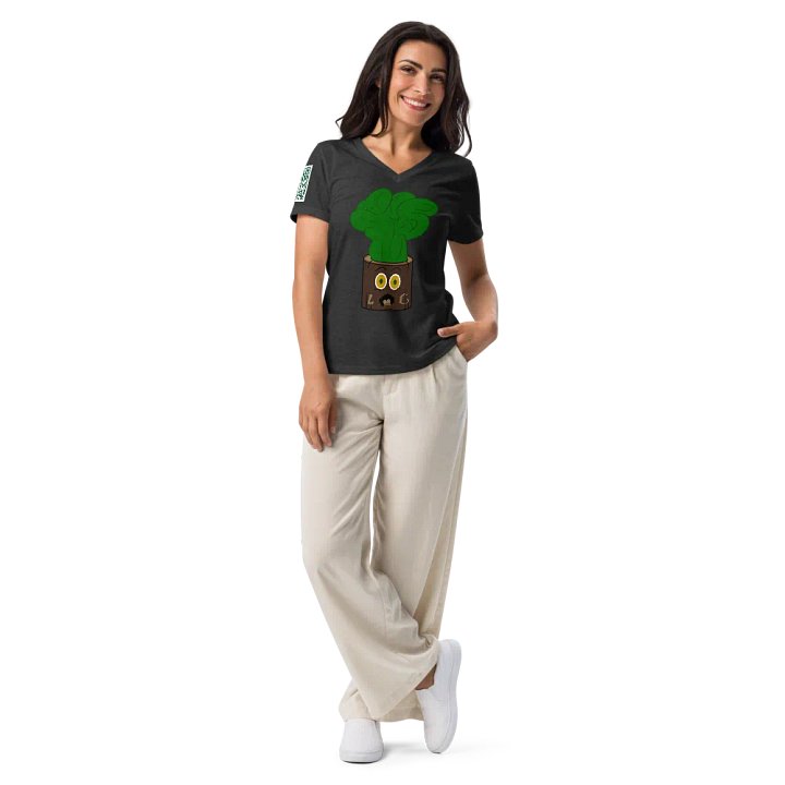 F*Seattle Log Women's V neck product image (2)