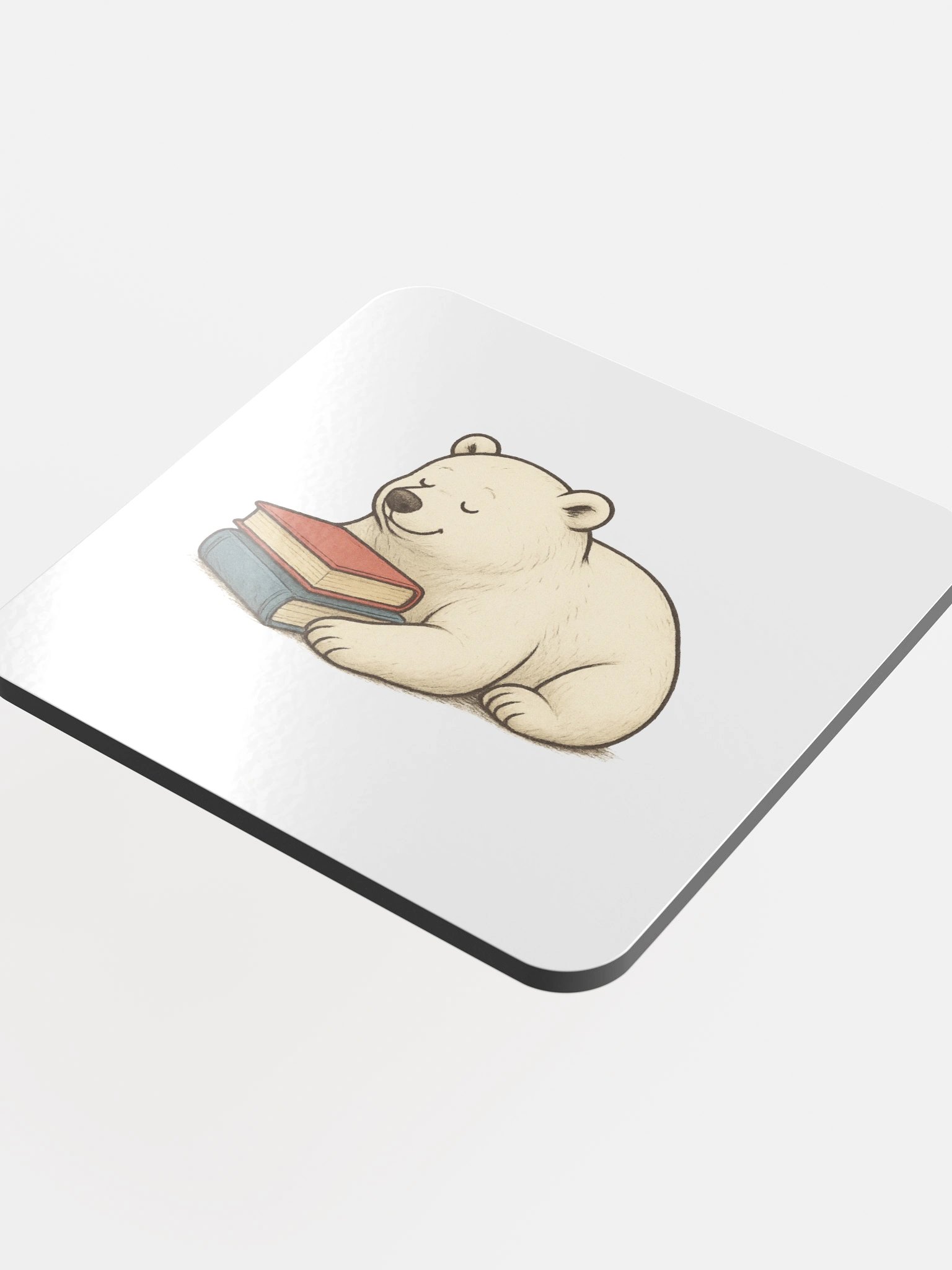 Dreamy Bear Reader - Relaxing coaster product image (4)