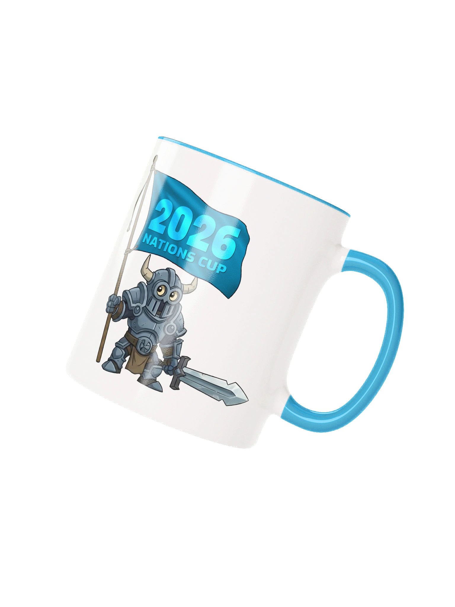 Nations Cup 2026 Blue Mug product image (2)