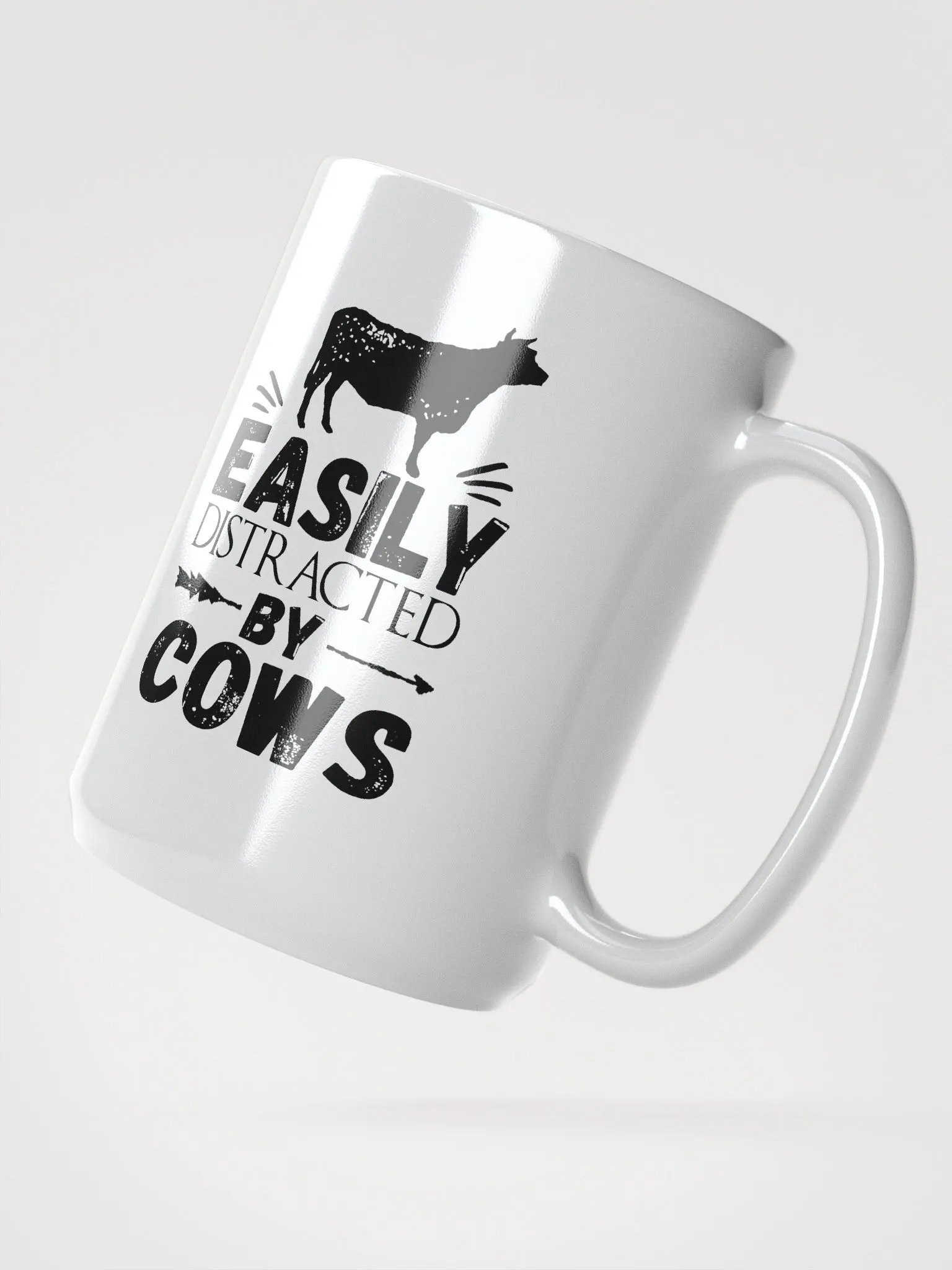Easily distracted by cows - mug product image (2)