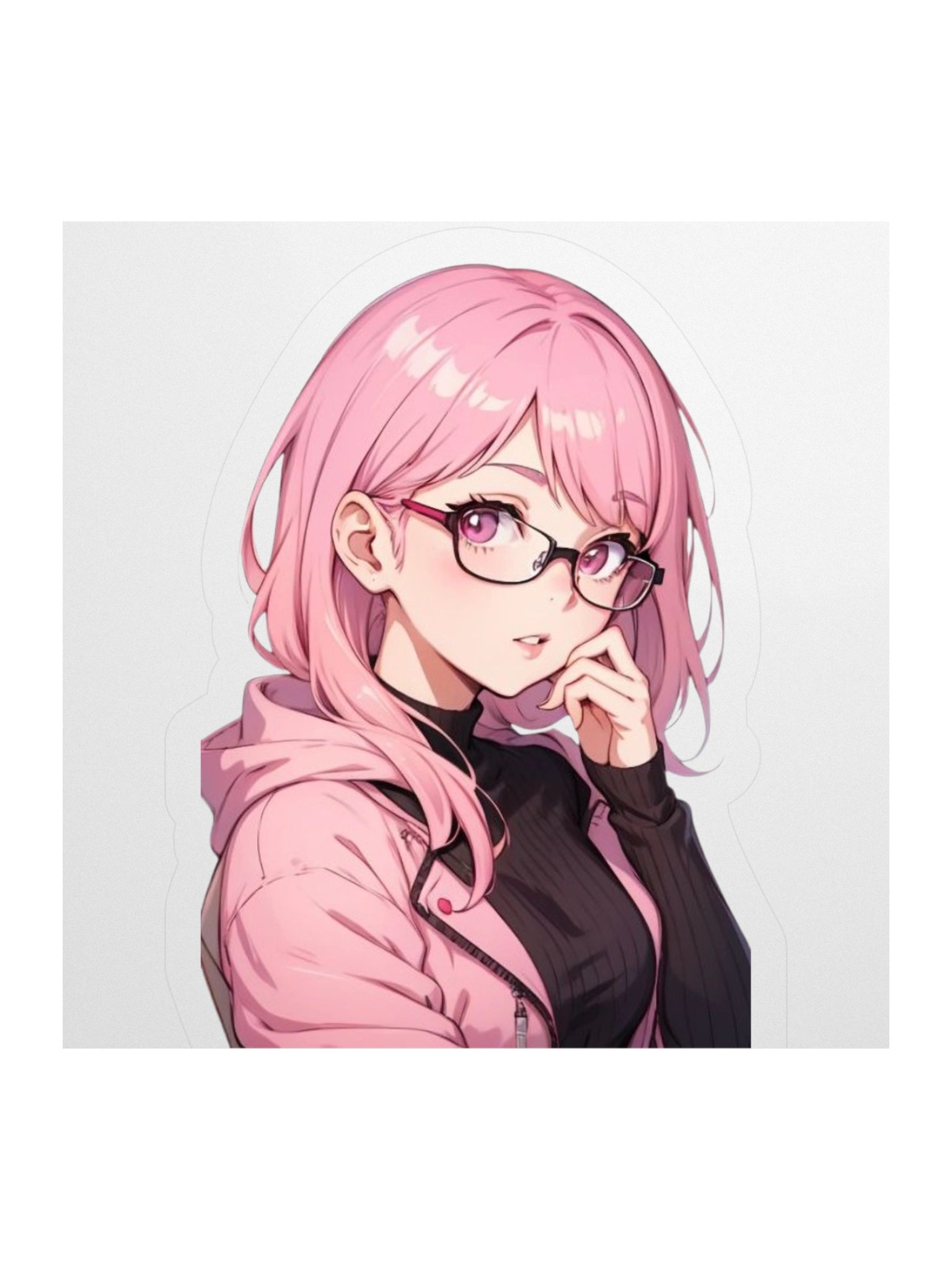 (PINK WAIFU) K STICKERS product image (1)