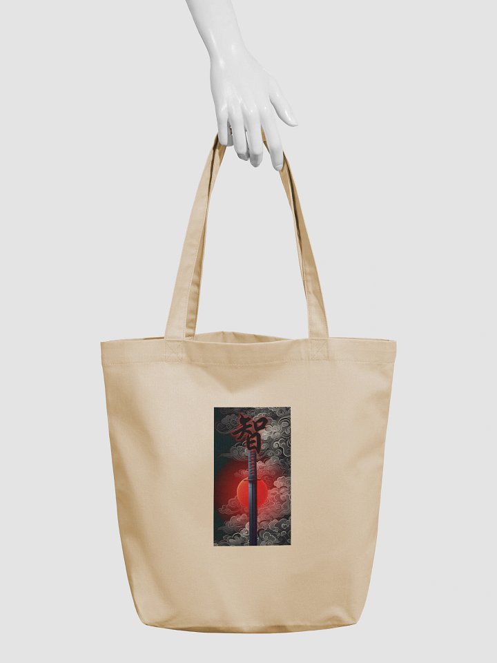 Silent Blade & Red Bloom — Wisdom of the Red Moon and Bloom Tote Bag product image (1)