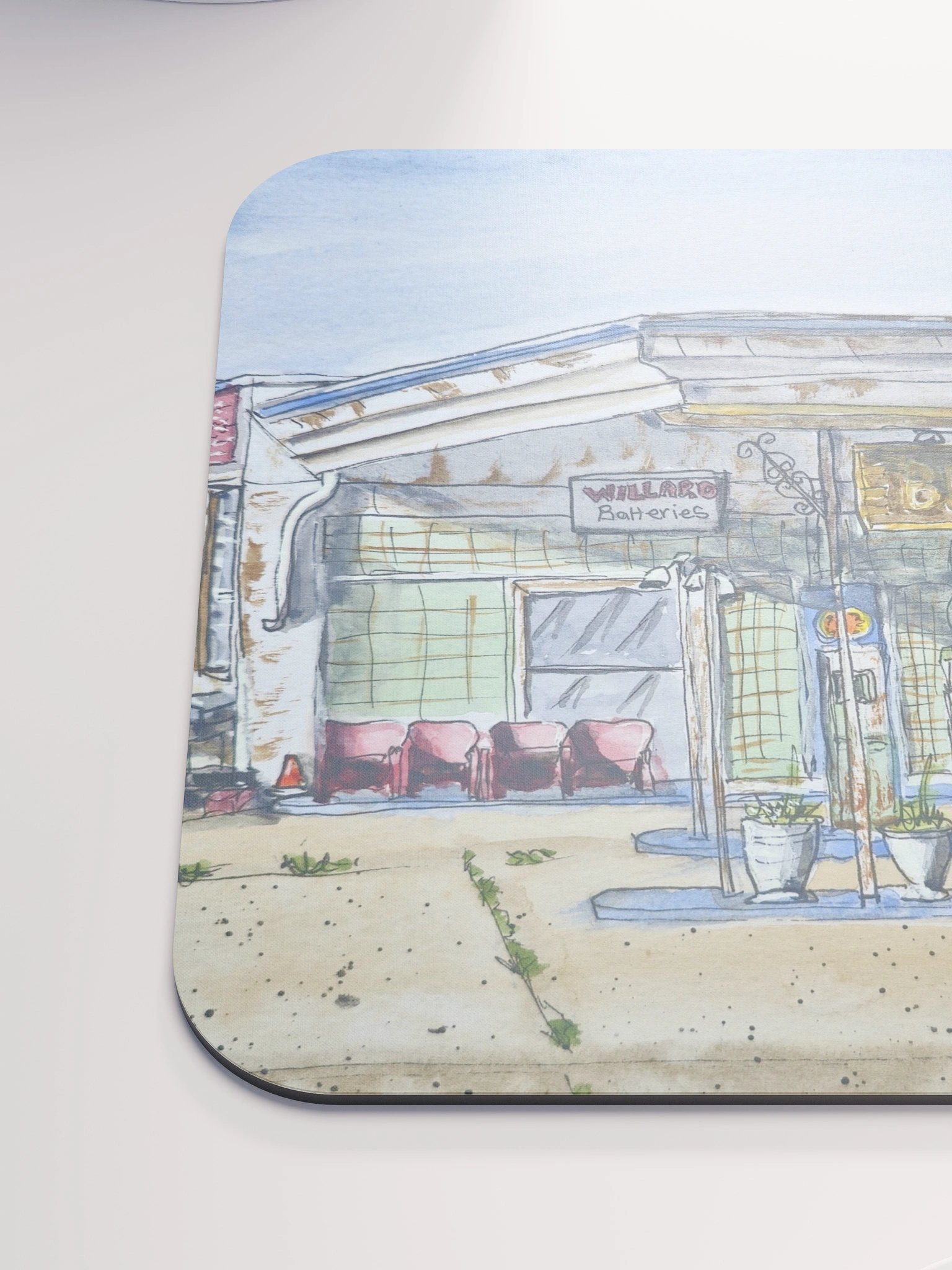 Busy Corner - Classic Mouse Pad product image (6)