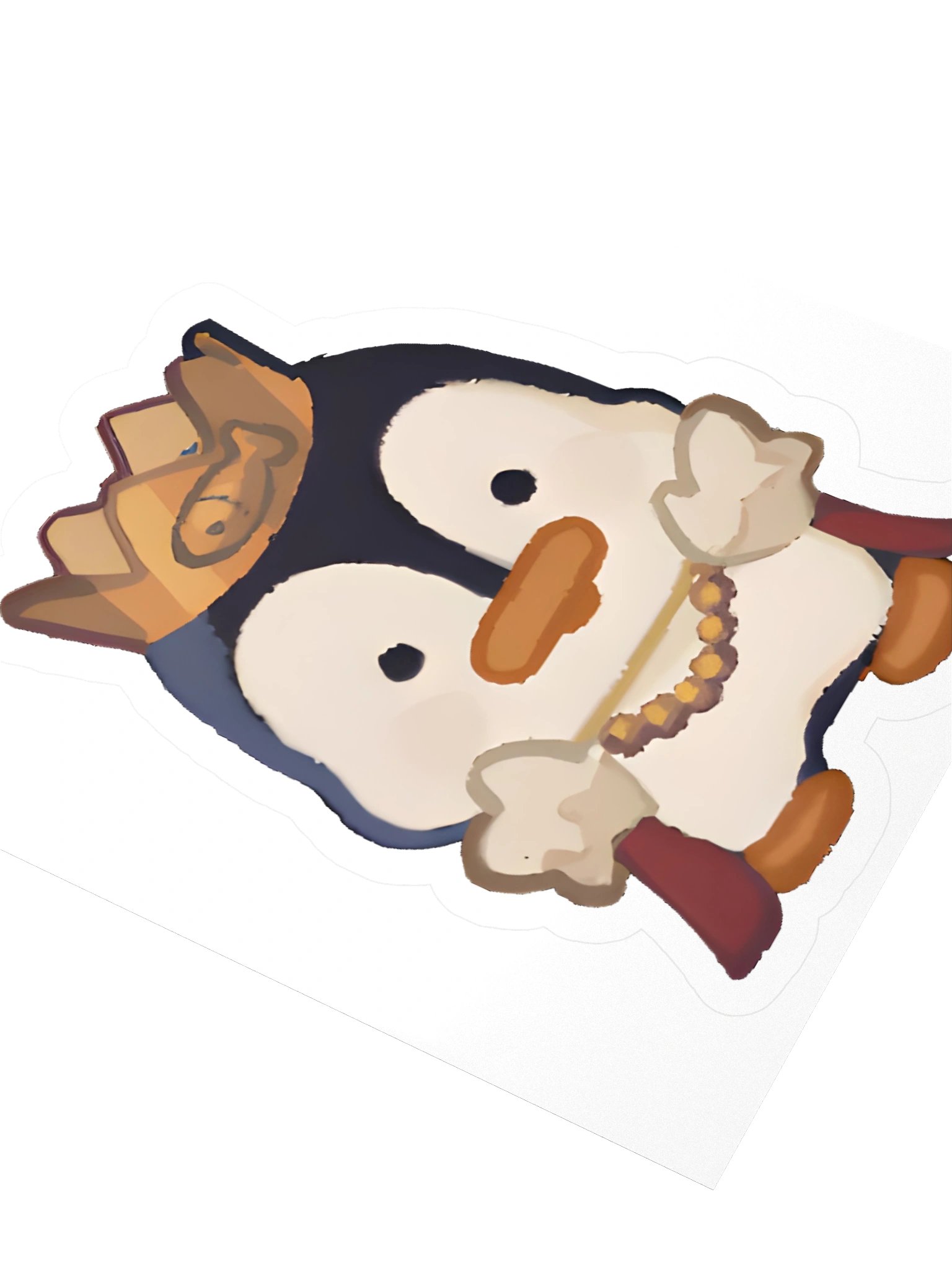 Queen Penguin Sticker product image (3)
