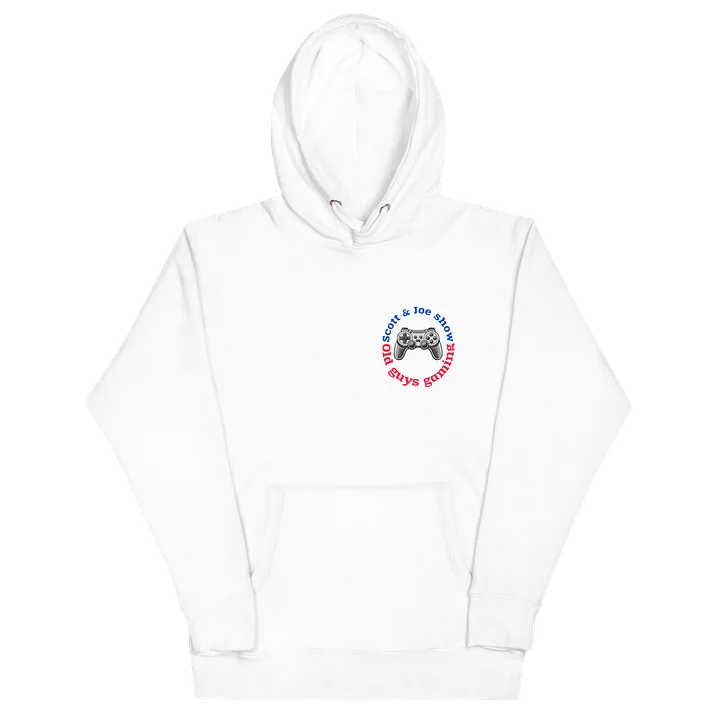 He Gone white hoodie product image (2)