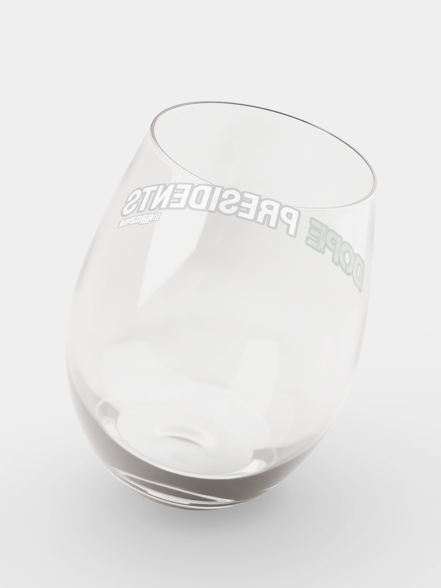 Dope Presidents Wine Glass product image (8)