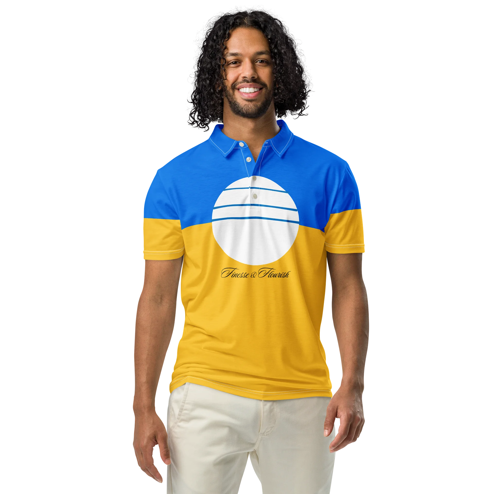 F&F Script MKE Slim Fit Polo Shirt product image (3)