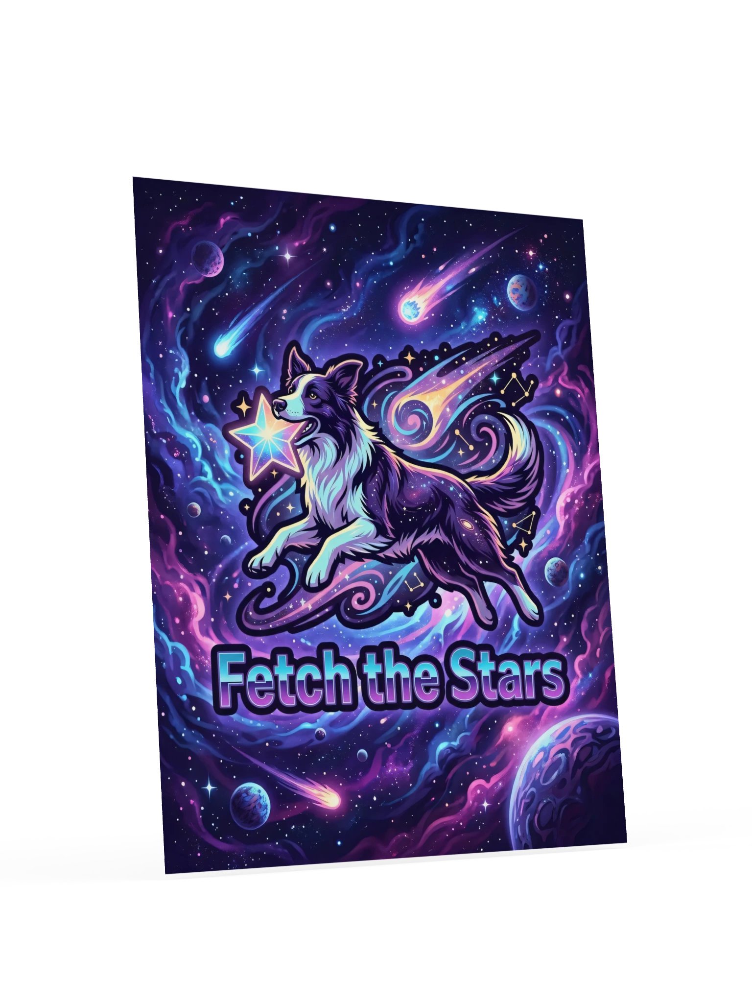 Star Fetch Collie Poster product image (18)