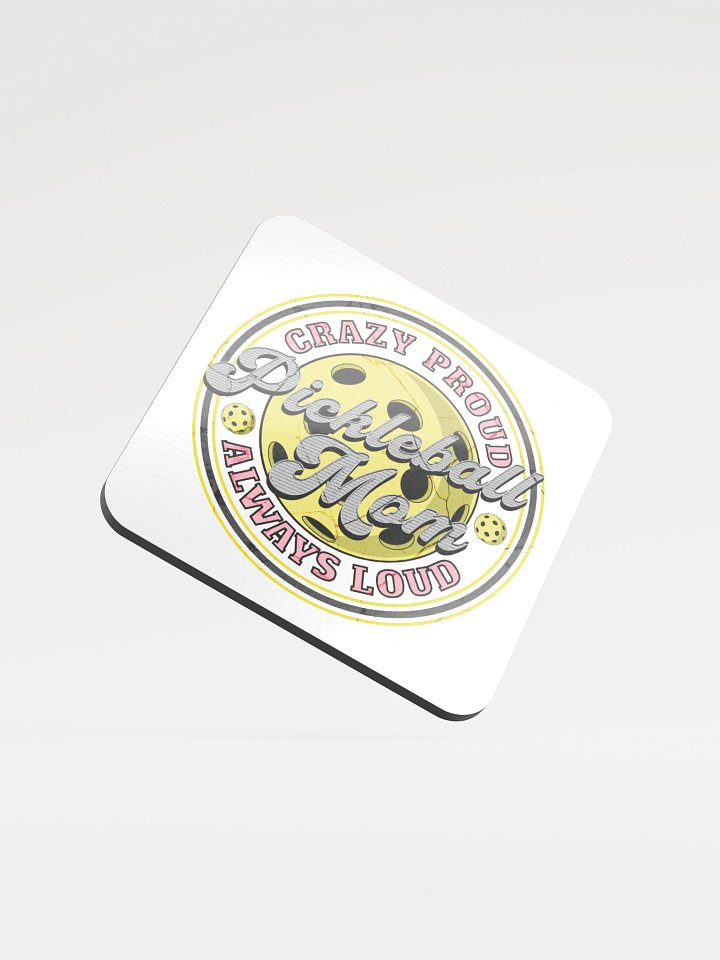 Pickleball Mom Crazy Proud Always Loud Coaster Set product image (2)