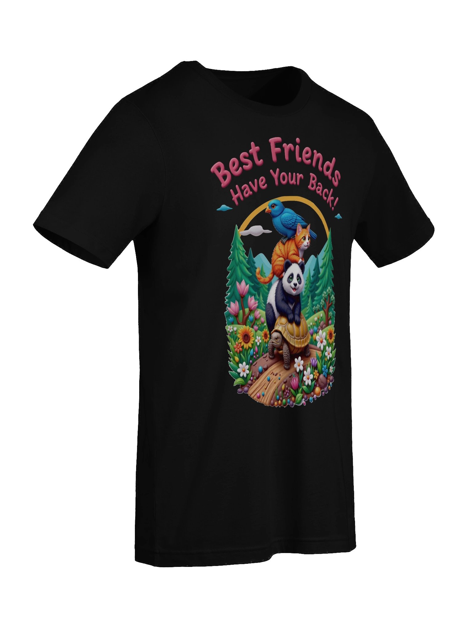 Best Friends Have Your Back! Forest Stack T-Shirt product image (85)