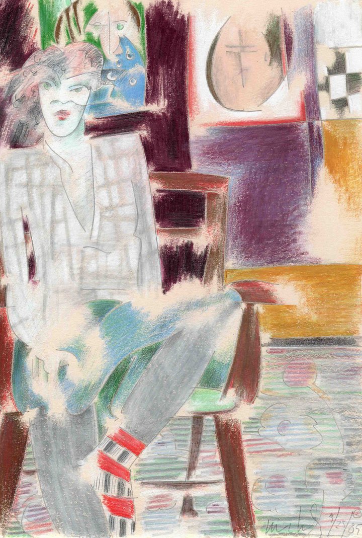 Sloy in Chair 03.25.85 print product image (1)