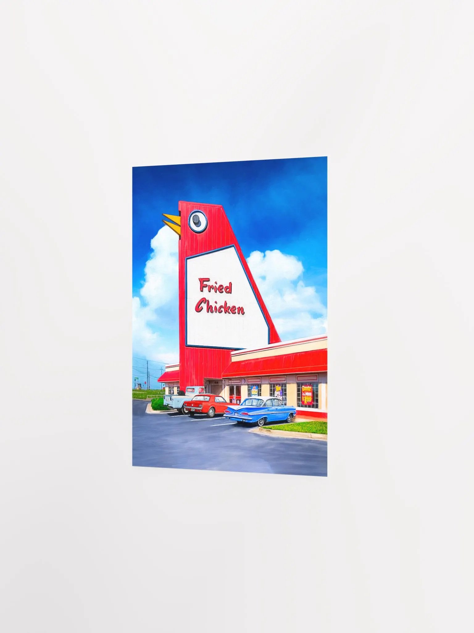 The Big Chicken – Marietta GA Studio Art Print product image (2)