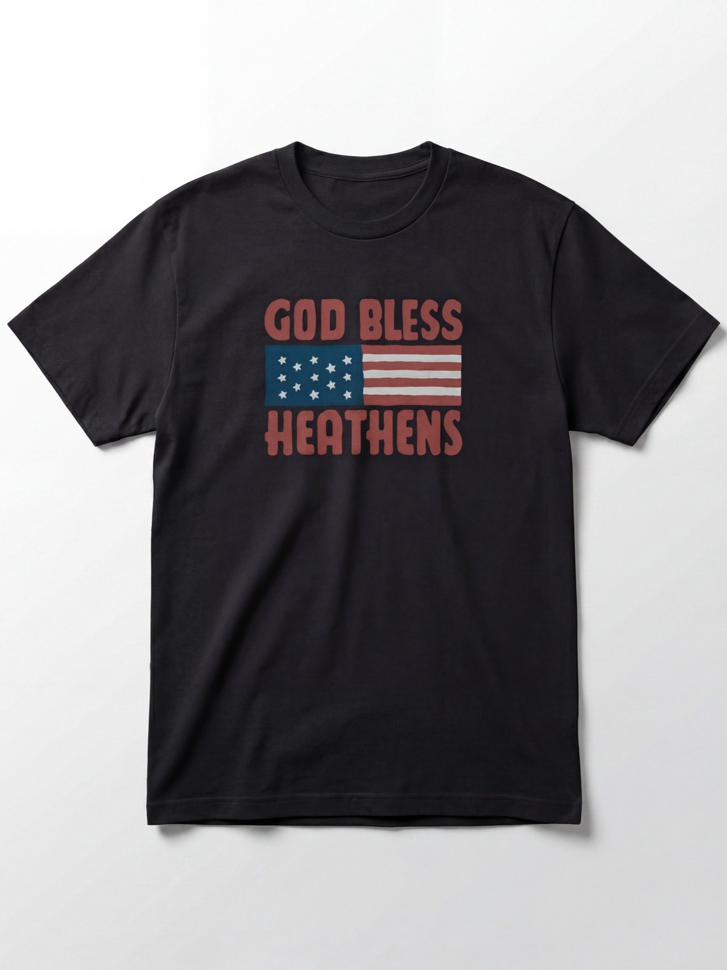 God Bless Heathens Patriotic Tee product image (2)