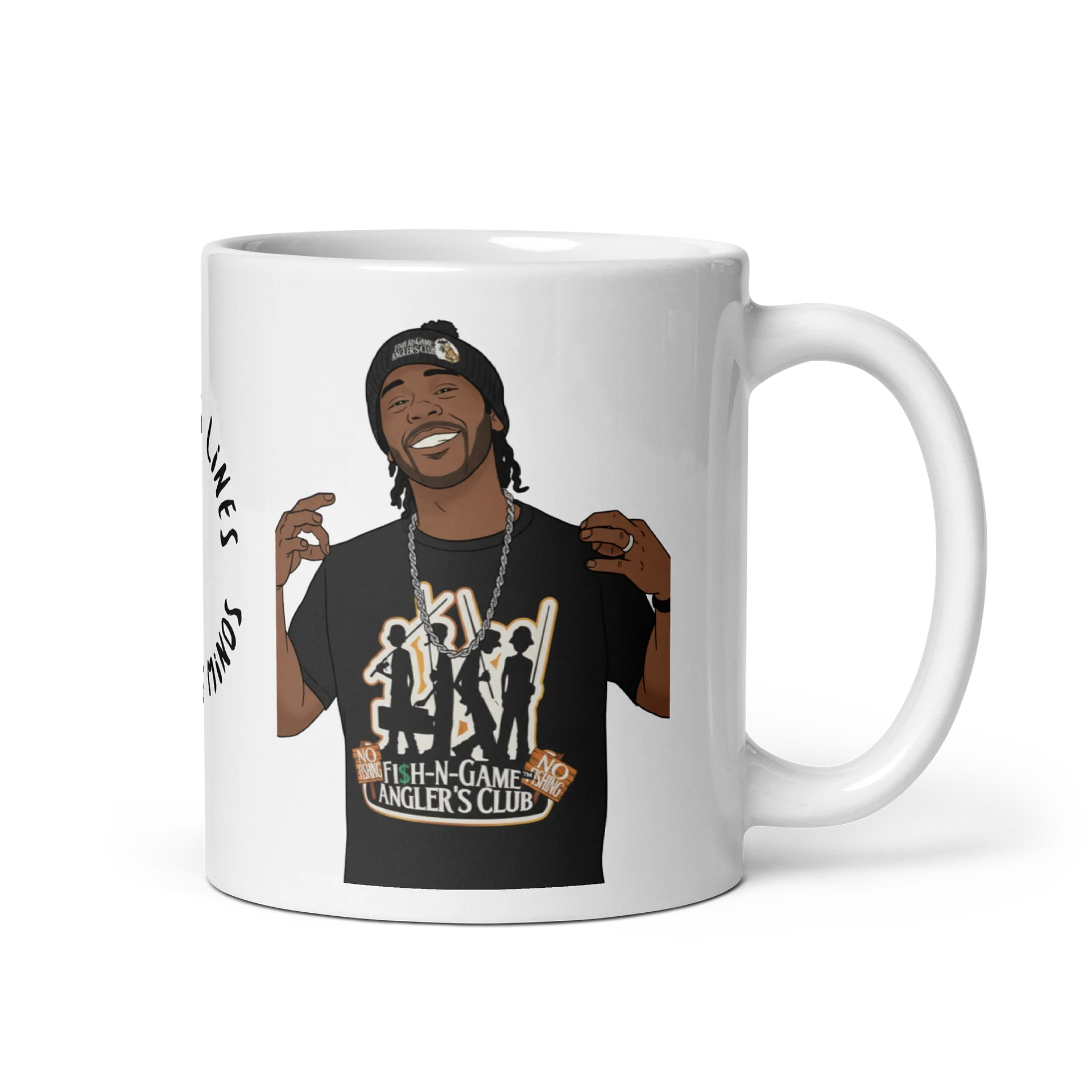 The Line Drop Podcast ceramic mug product image (3)