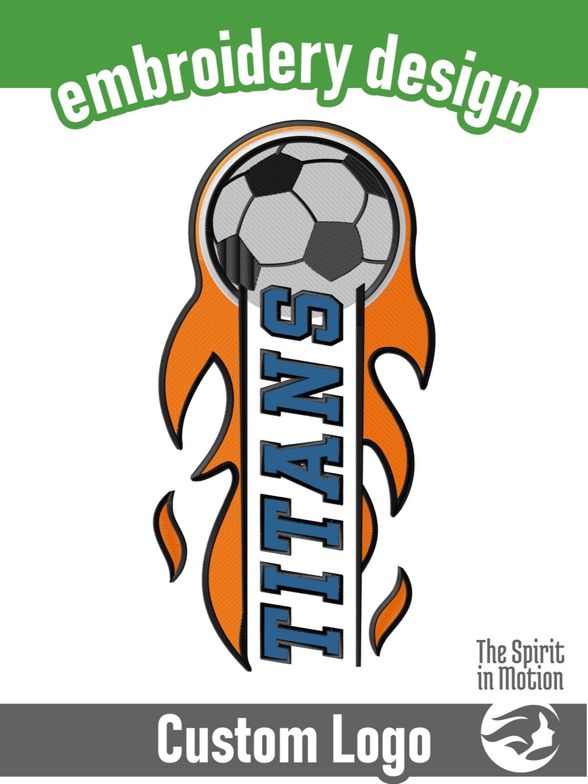 Custom Logo Embroidery Design product image (1)