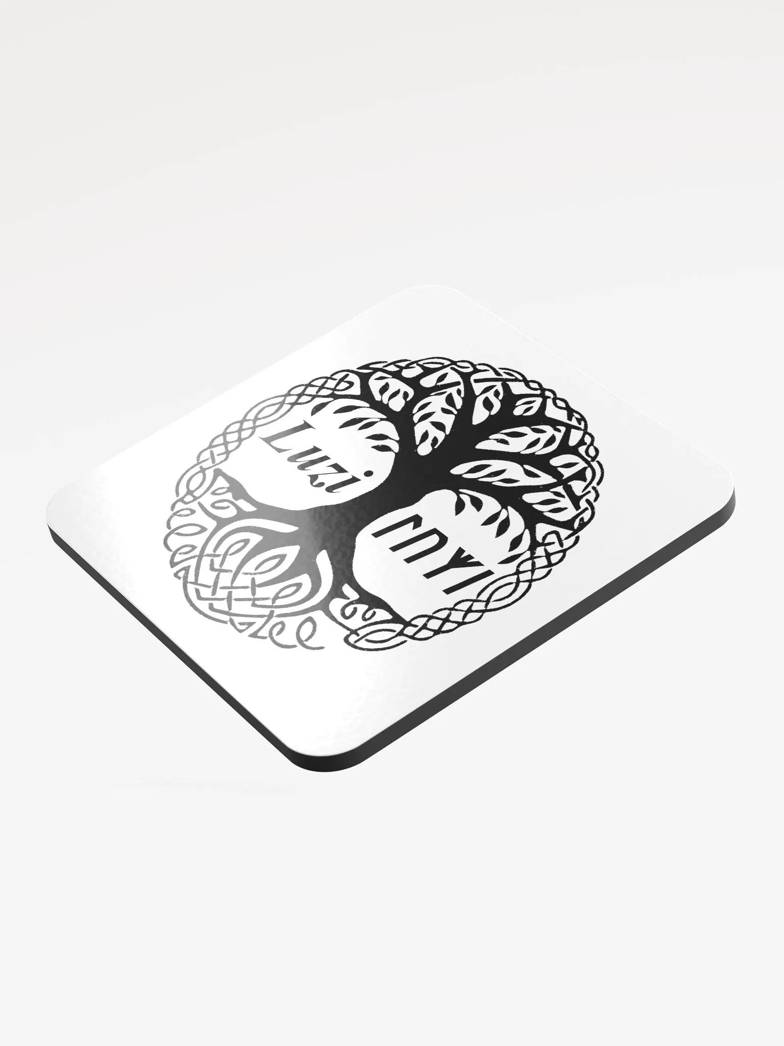 Lebensbaum | Luzi Logo | Bierdeckel product image (3)