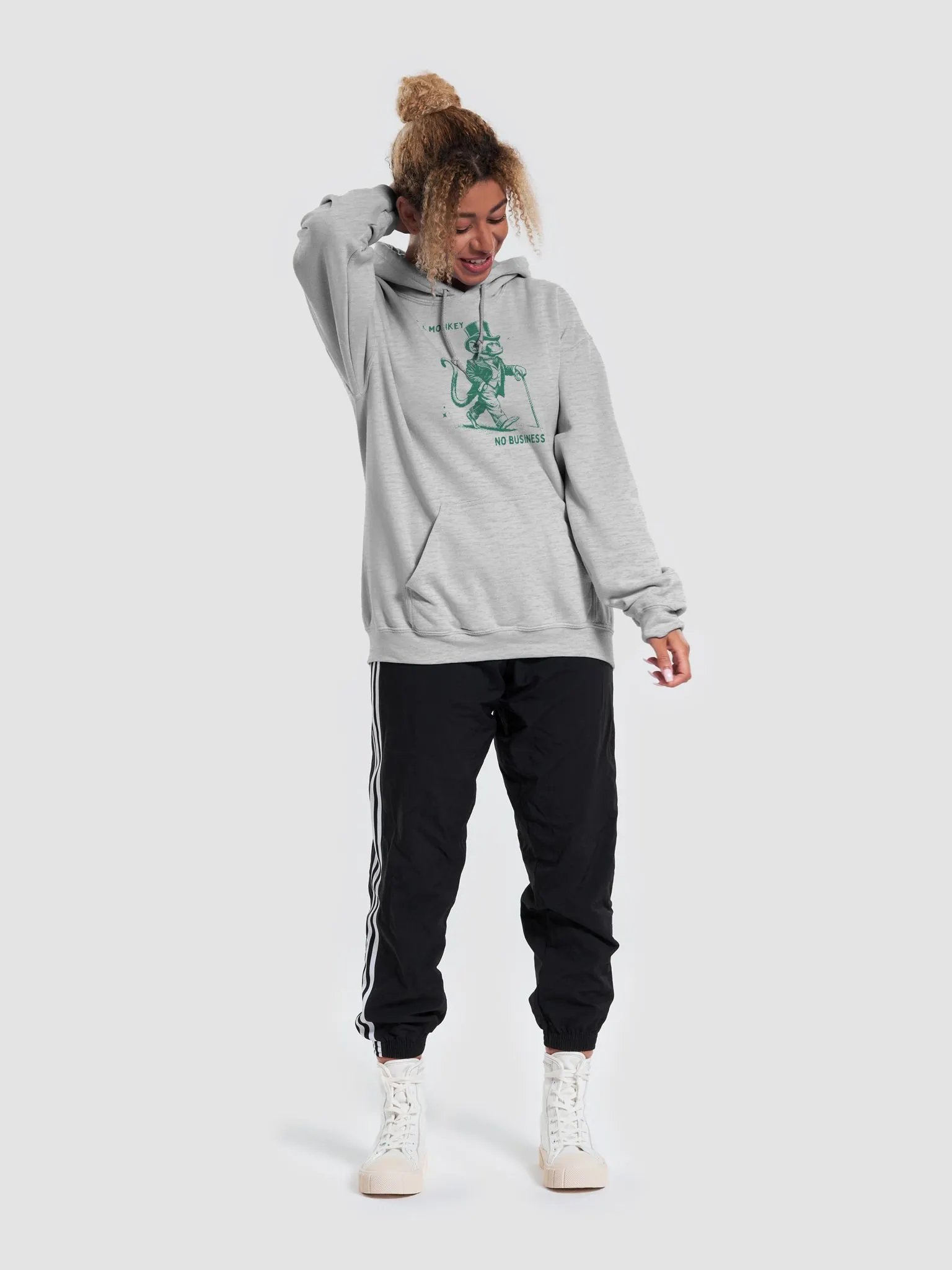 All monkey no business Hoodie product image (5)