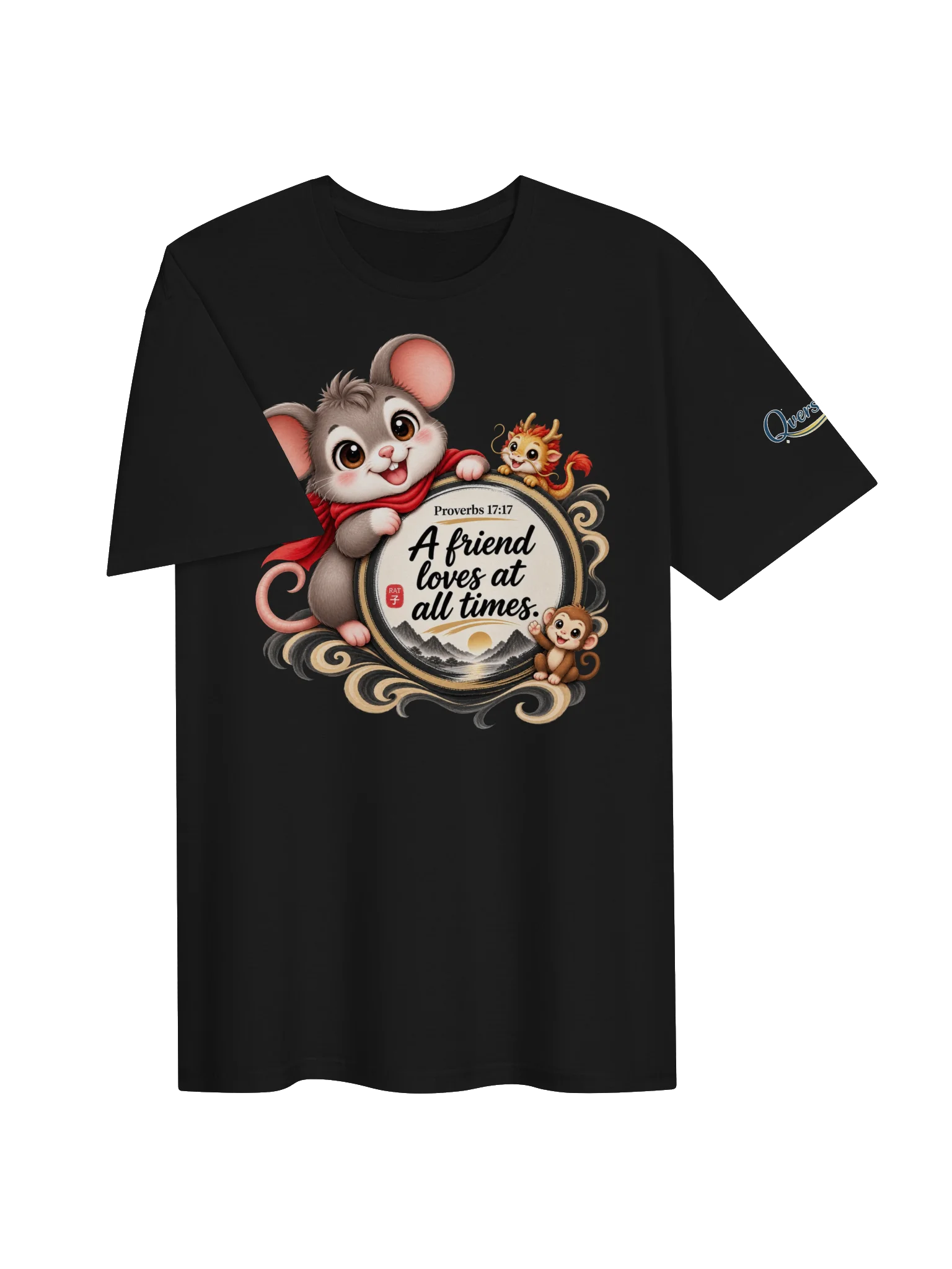🐭Year of the Rat | Chinese Zodiac Trio Unisex T-Shirt product image (3)