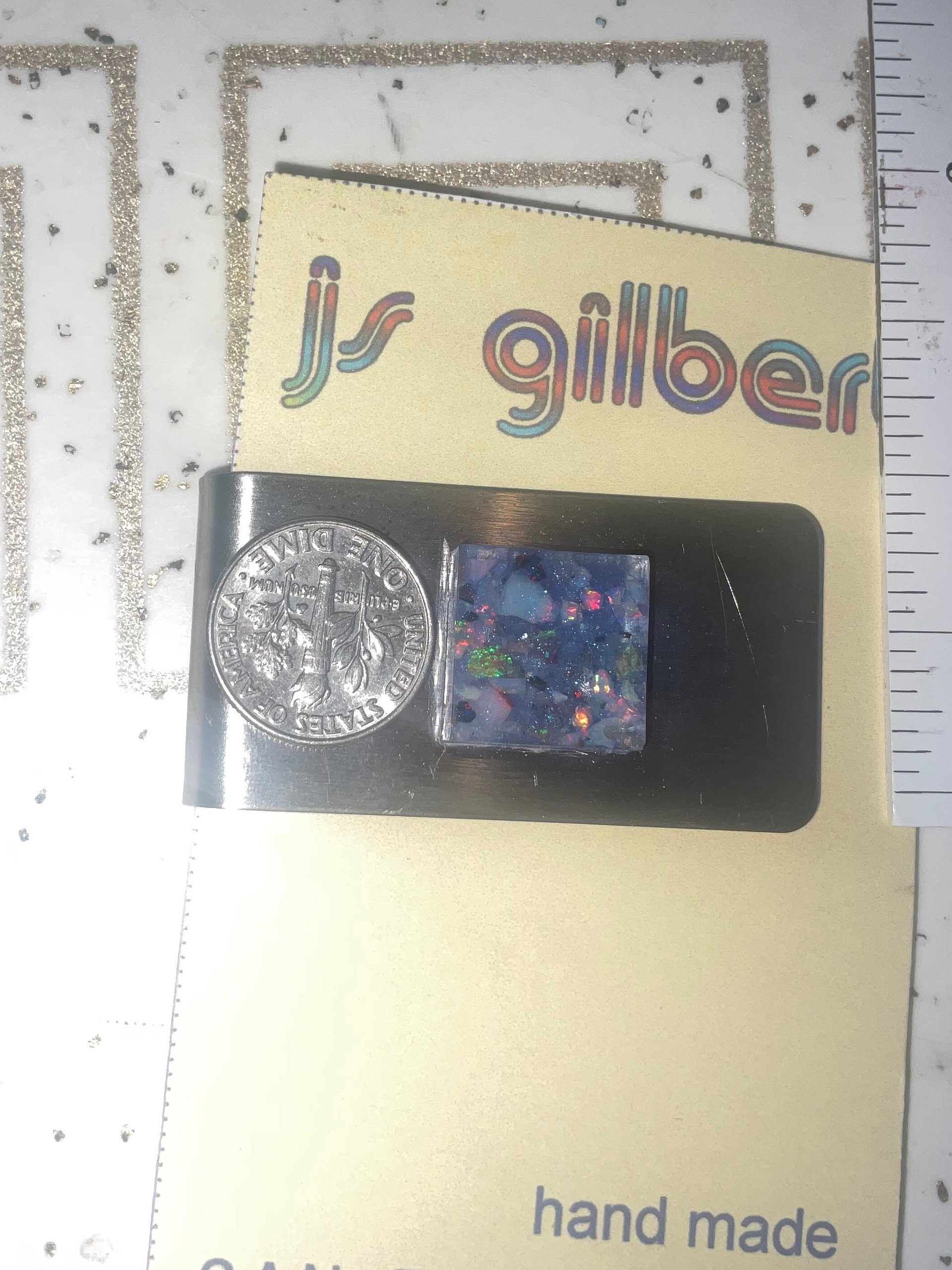 Money Clip - Square Opal product image (3)