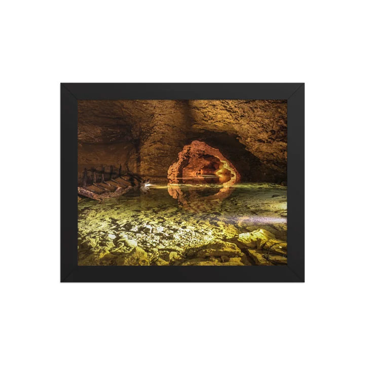Print Fine Art – Limited edition - Grotte de La Balme, Mystical Reflections product image (1)