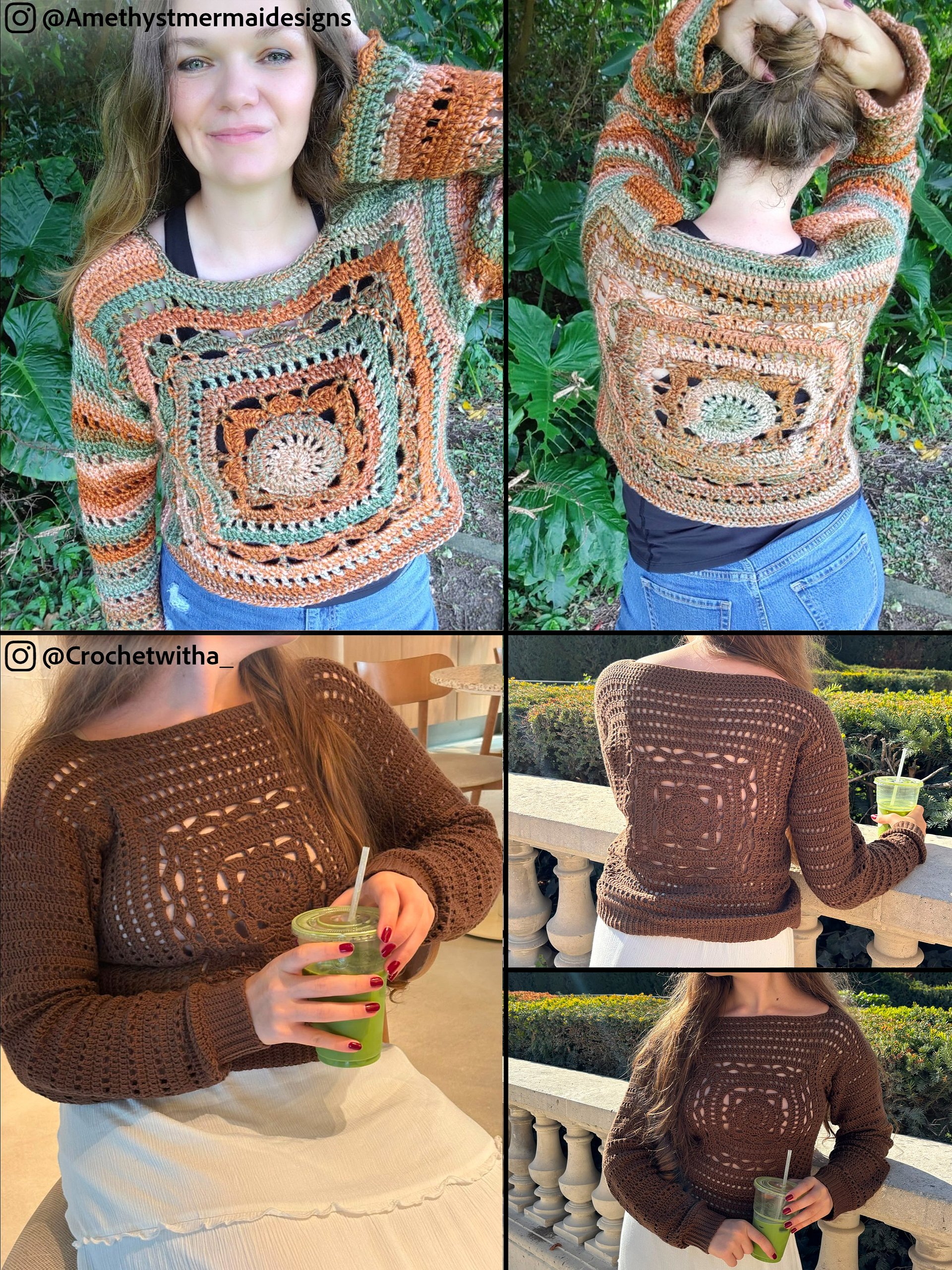 Whimsy Willow Sweater - Crochet Pattern product image (9)