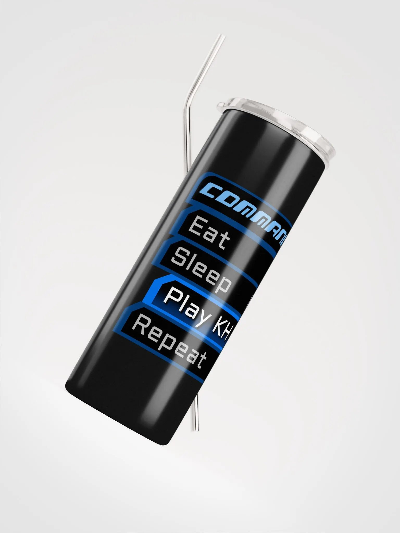 KH Command Menu 20oz Steel Tumbler with Straw product image (8)
