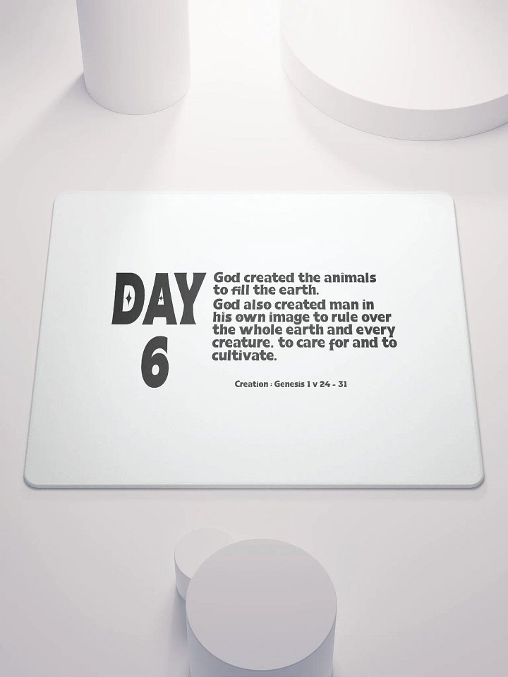 CREATION: DAY 6 Christian, Jesus, faith, God, Bible, Christianity, Jesus Christ, religion, Bible Verse, Love product image (2)