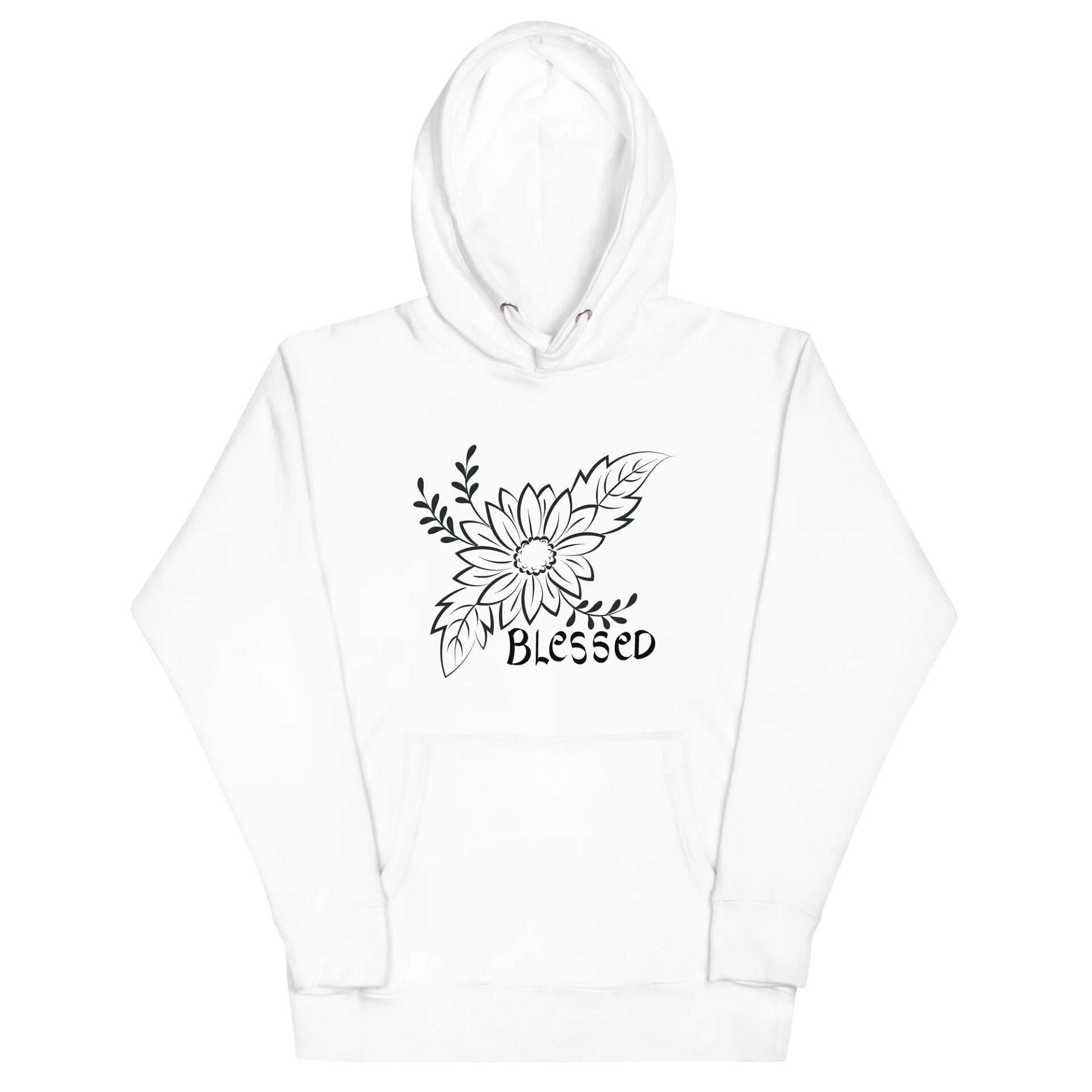 Blessed Bloom Unisex Premium Hoodie product image (2)