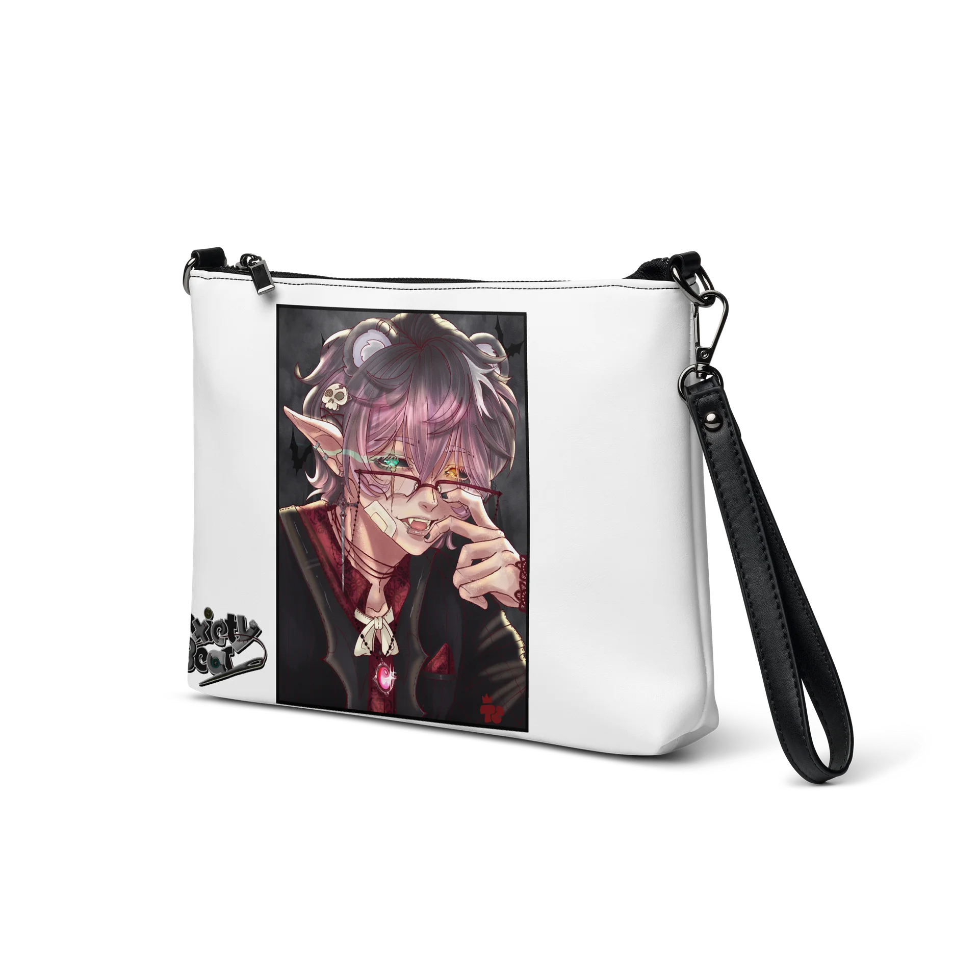 Faces of Anxiety Bear Crossbody Bag product image (2)