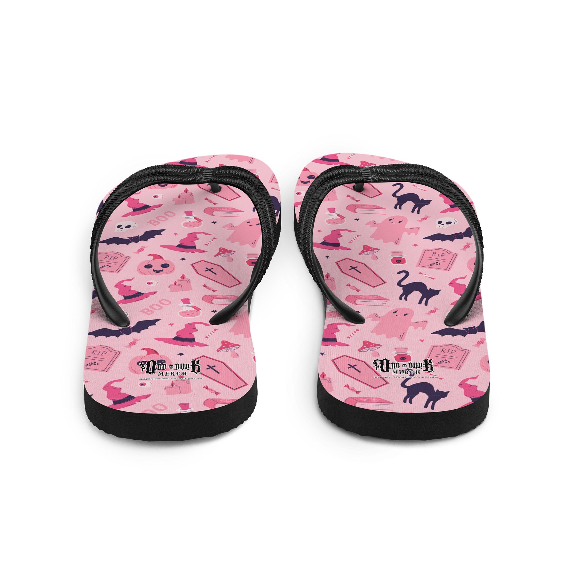Pink Spooky Flip Flops product image (3)