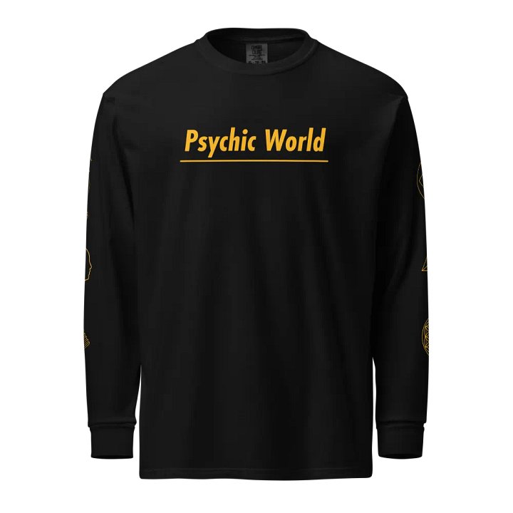 Psychic World Logo Longsleeve (Comfort Colors) product image (1)