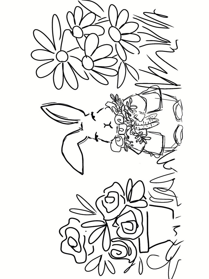 Bunny Sketch product image (1)