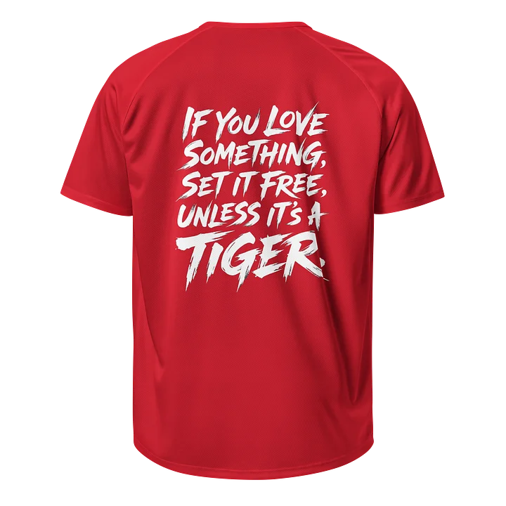 Free the Tiger Unisex Sports Jersey product image (4)