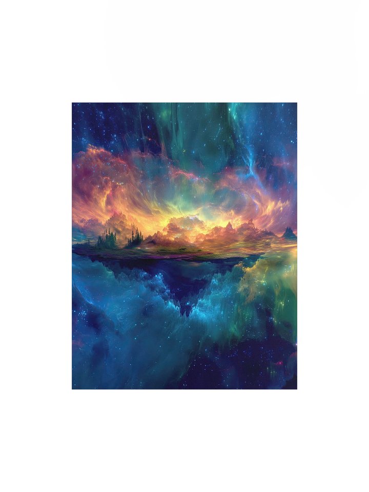 Surreal Floating Island Poster product image (2)