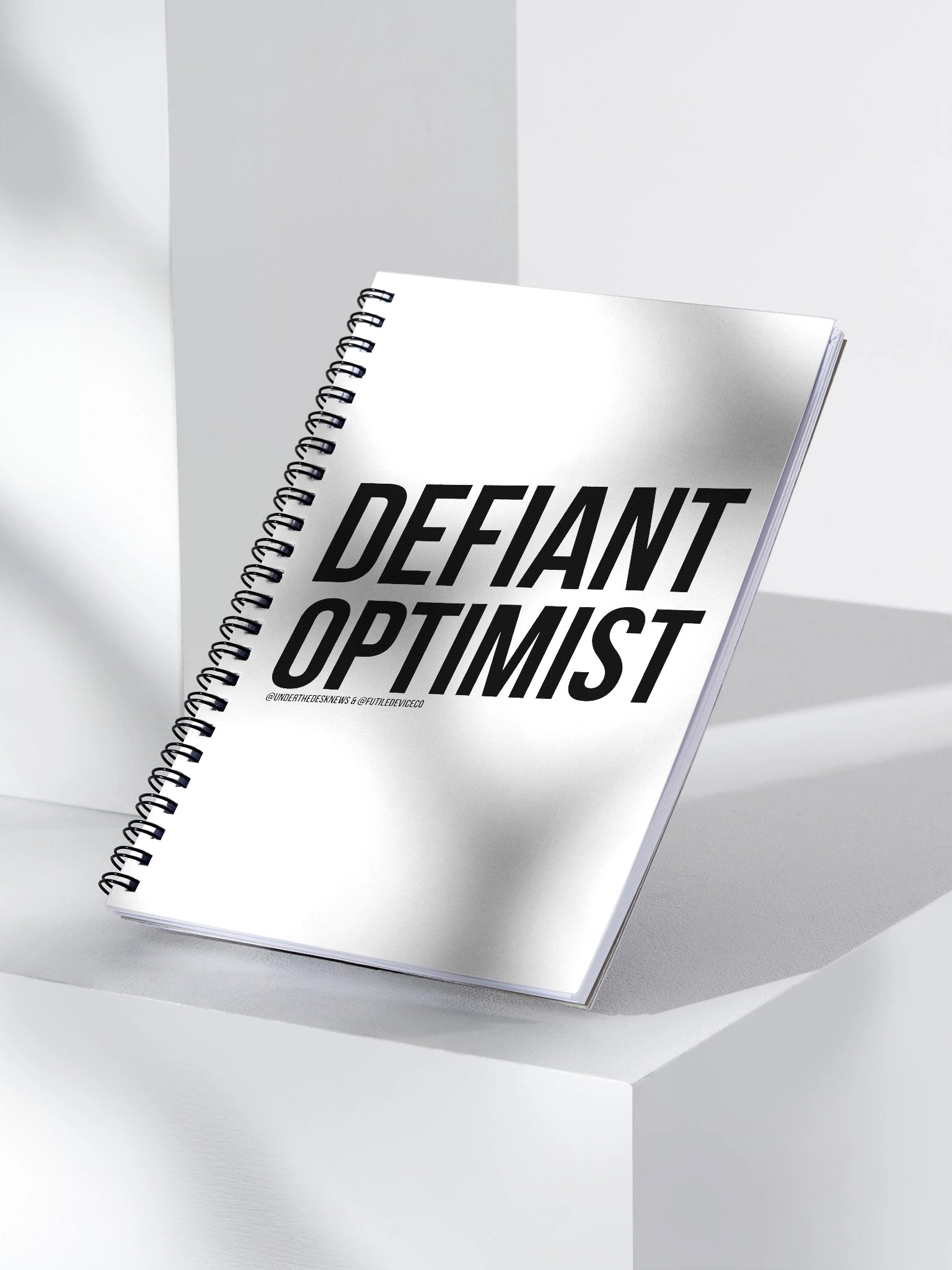 FUTILE DEVICE: DEFIANT OPTIMIST (NOTEBOOK) product image (3)