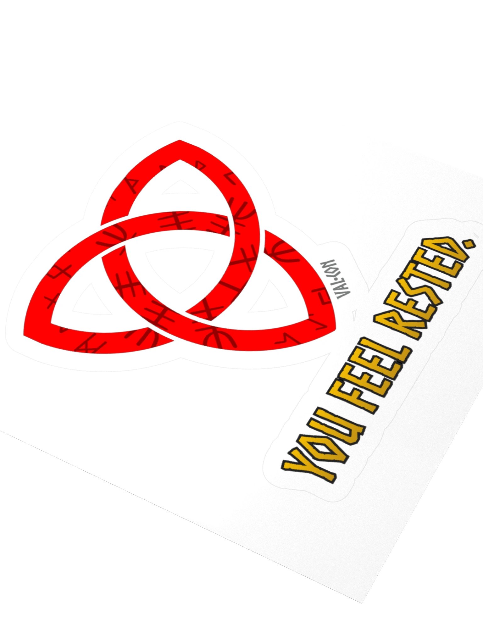Valheim 'You Feel Rested' Sticker product image (3)