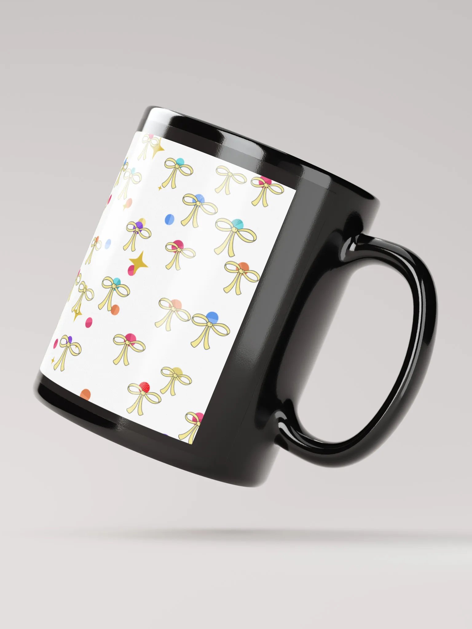 Golden Bow Delight Coffee Mug product image (3)